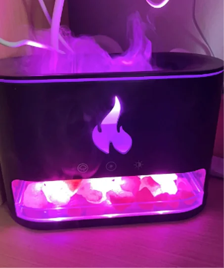 موزع روائح الزيوت العطرية مع ضوء اللهب من Aroma