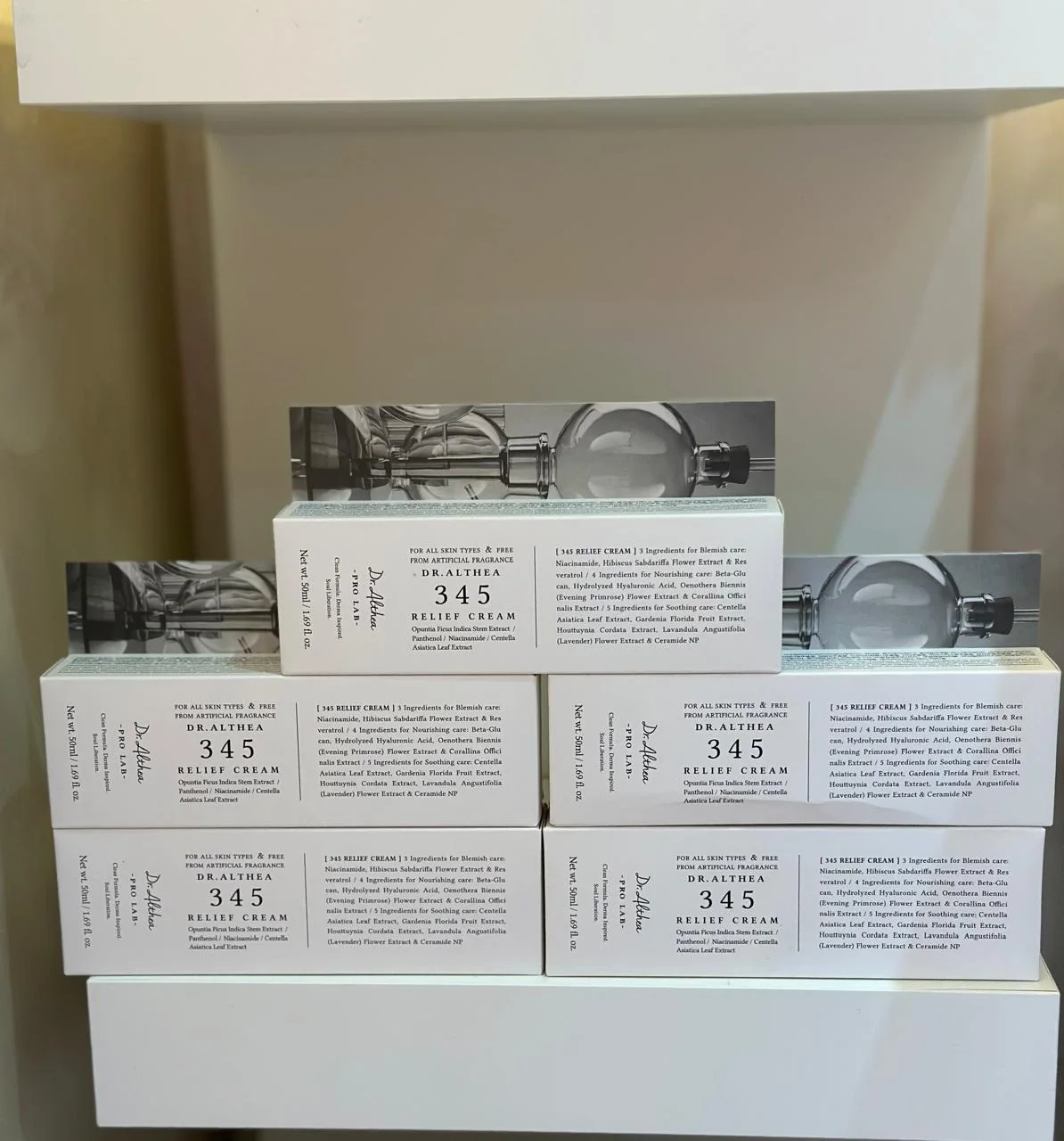 Dr Althea 345 Relief Cream – Crème Apaisante & Réparatrice (50 ml)