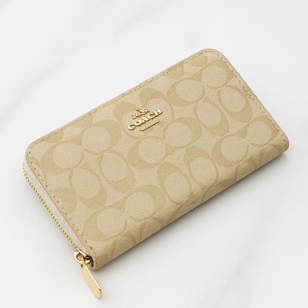 Coach Long Zip Wallet