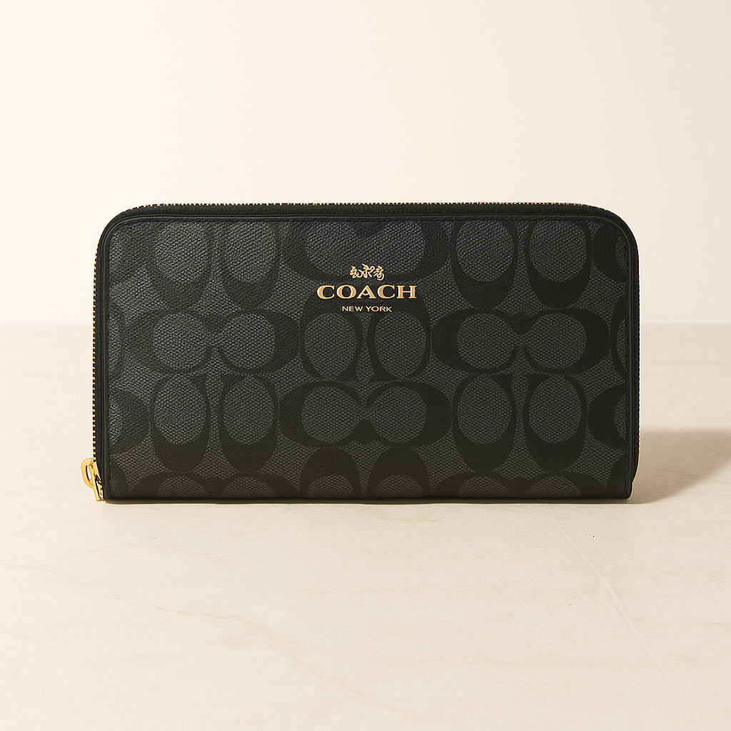 Coach Long Zip Wallet