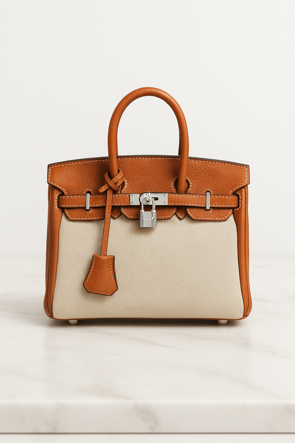 Hermès Birkin Rocker Charm – Noir Élégance