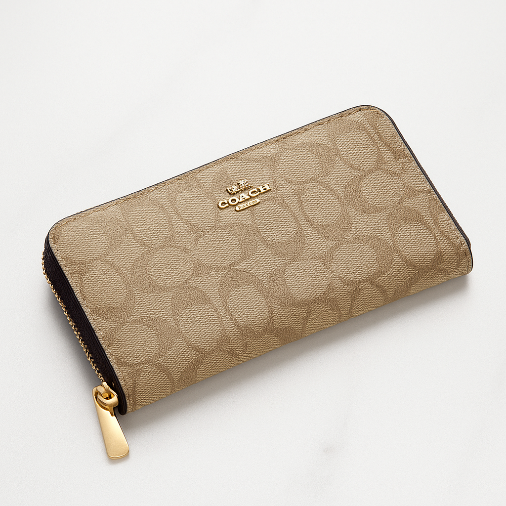 Coach Long Zip Wallet