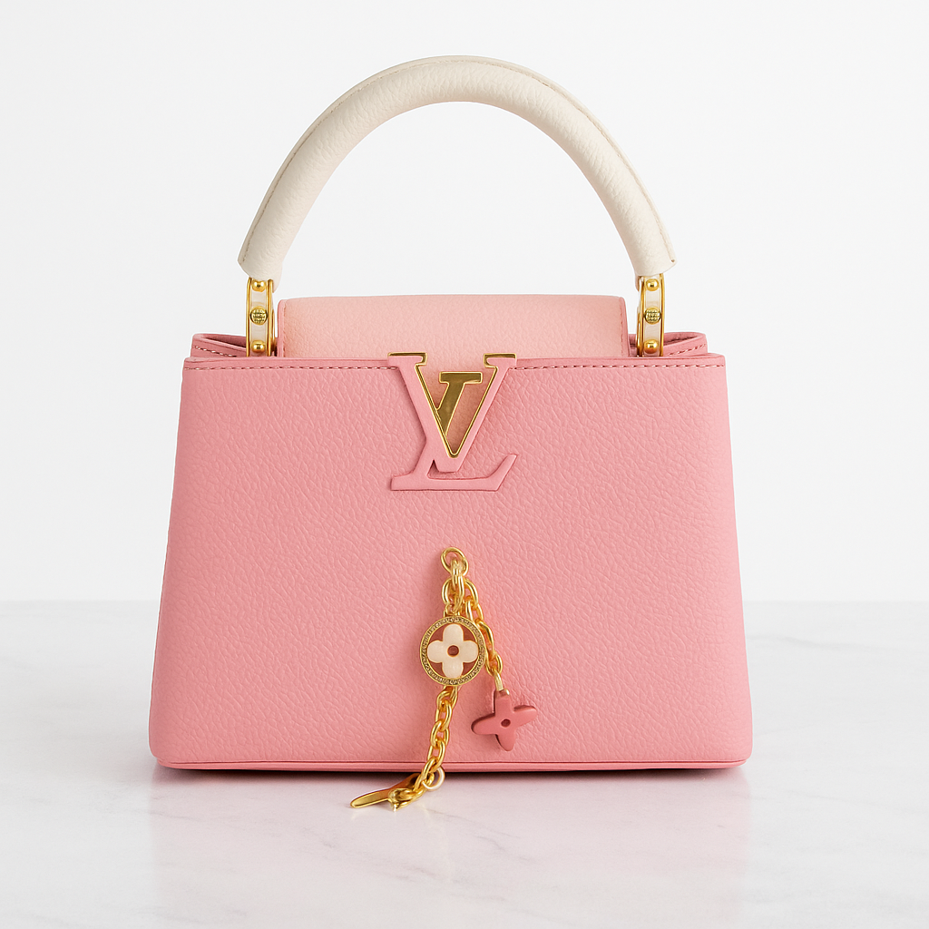 Louis Vuitton Capucines Mini — Taurillon Rouge, Anse Python