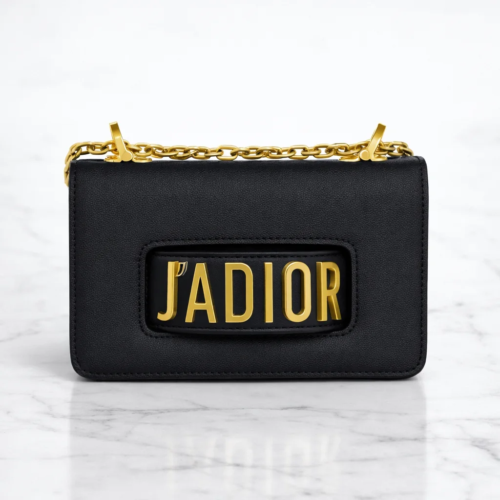 J'Adior Flap Bag With Chain