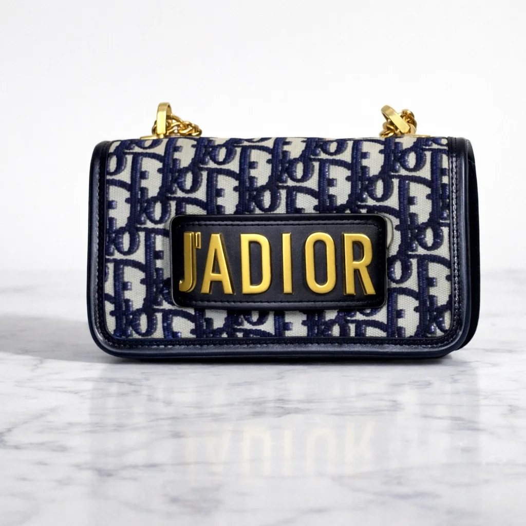 J'Adior Flap Bag With Chain