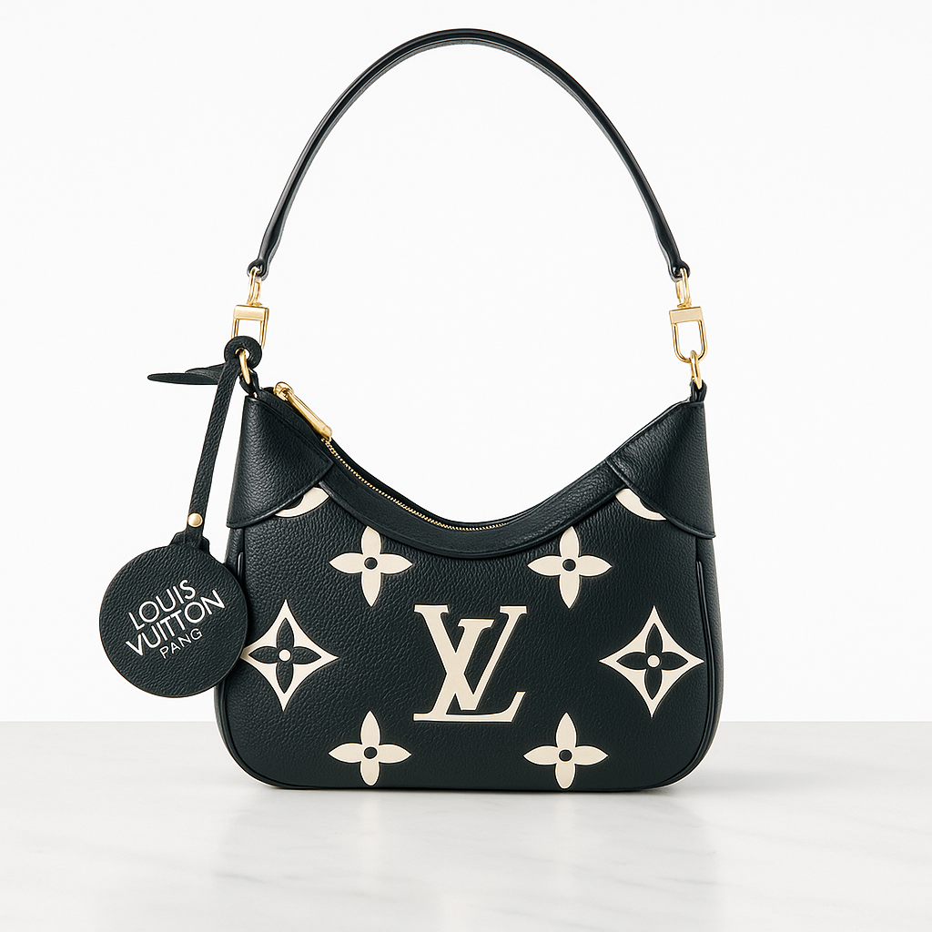 Louis Vuitton — Sac Épaule Monogram Empreinte Beige