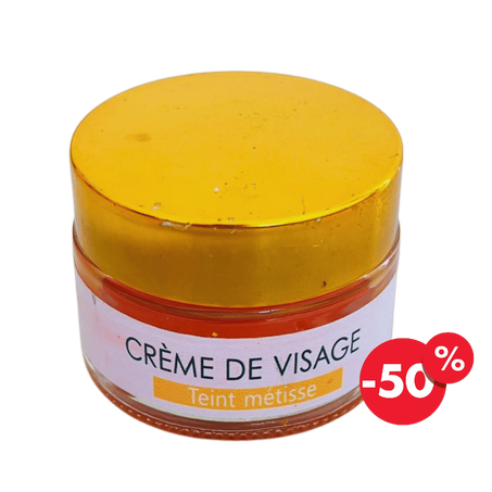 Crème de visage : Teinte-metisse