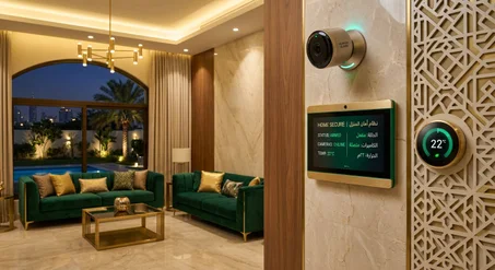 المنزل الذكي والأمان المتصل