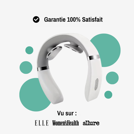 Masseur de Cou Chauffant – Soulage les Douleurs et le Stress en Quelques Minutes