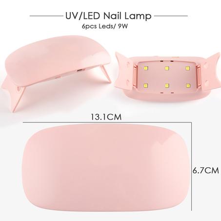 مجموعة جل تمديد الأظافر لا تتلاشى أبدًا