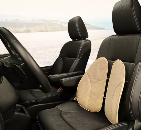 وسادة دعم قطني لمقعد السيارة و مسند ظهر للسيارة