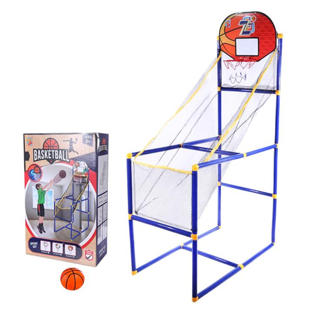 لعبة كرة السلة مع جميع مستلزماتها