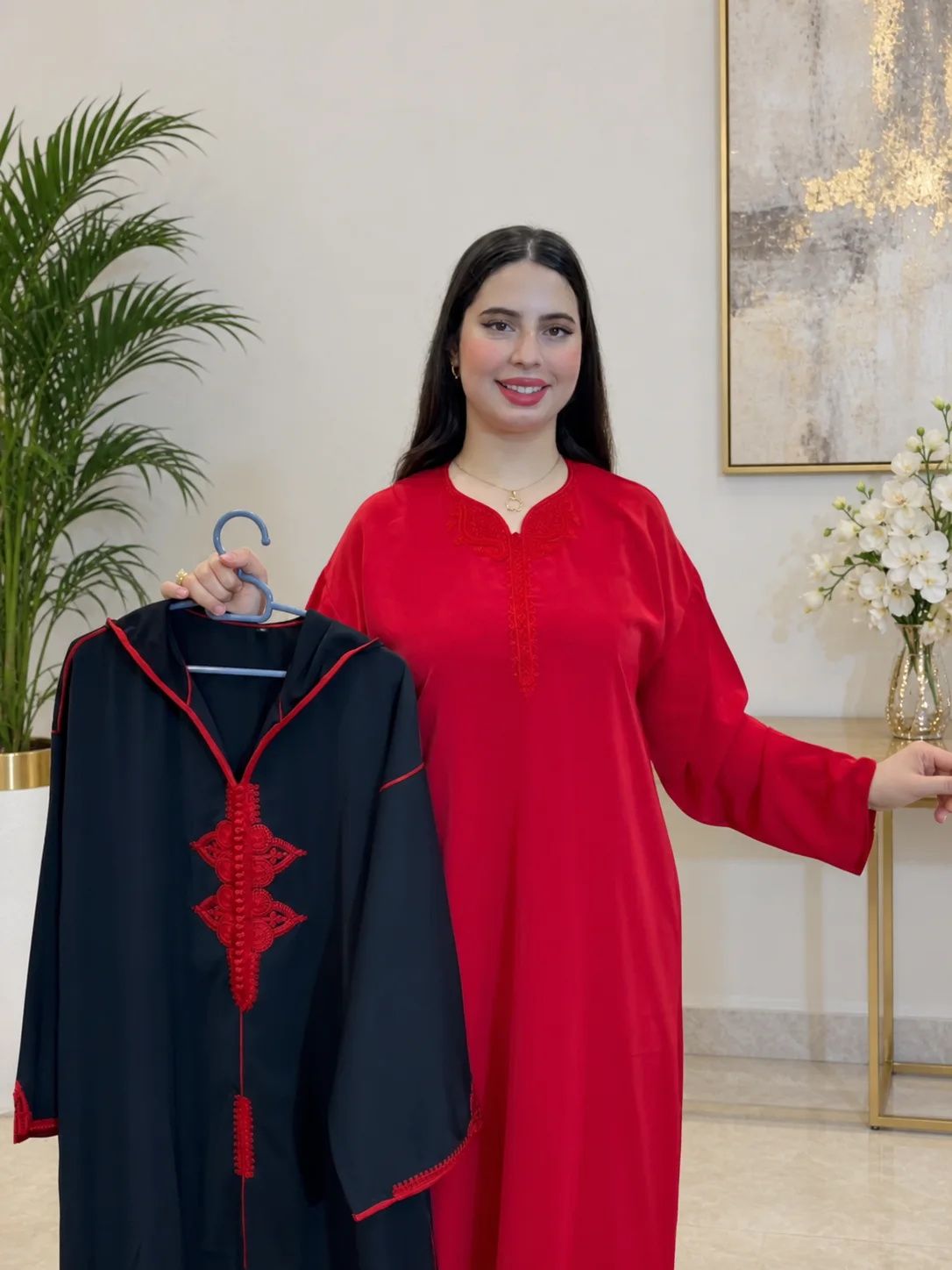 *🛍️لإطلالة أنيقة وملفتة بكل تفاصيلها 💎*  جلابا 2 بيس طاي انيقة💰 لثمن: 350 درهم فقط 🚚 التوصيل مجاني لجميع مدن المغرب 🇲🇦 (copy) (copy) (copy)