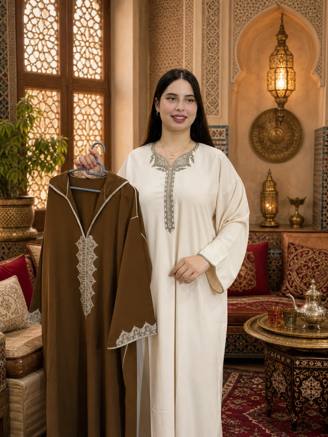*🛍️لإطلالة أنيقة وملفتة بكل تفاصيلها 💎*  جلابا 2 بيس طاي انيقة💰 لثمن: 350 درهم فقط 🚚 التوصيل مجاني لجميع مدن المغرب 🇲🇦 (copy) (copy) (copy) (copy) (copy)