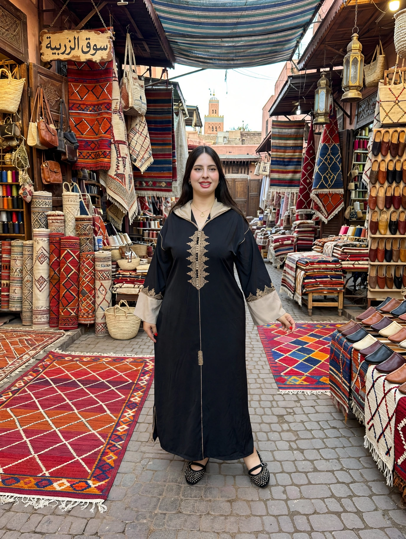 *🛍️لإطلالة أنيقة وملفتة بكل تفاصيلها 💎*  جلابا  انيقة💰 لثمن: 250 درهم فقط 🚚 التوصيل مجاني لجميع مدن المغرب 🇲🇦 (copy)