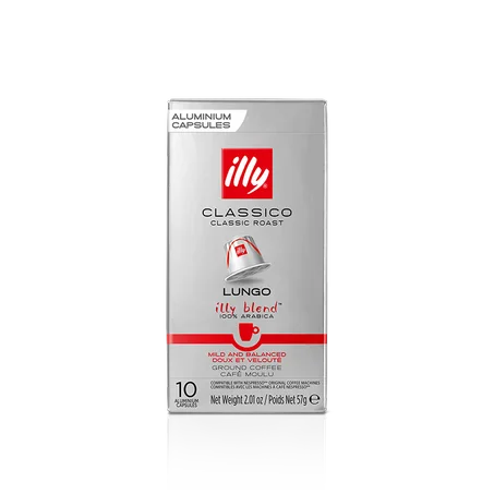 Capsules illy classique allongé