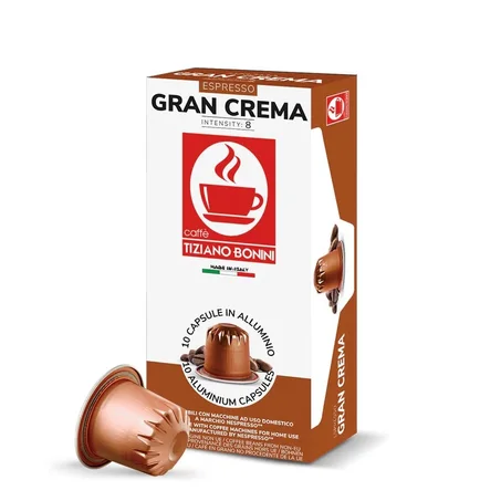 Cafe tiziano bonini capsule gran cream