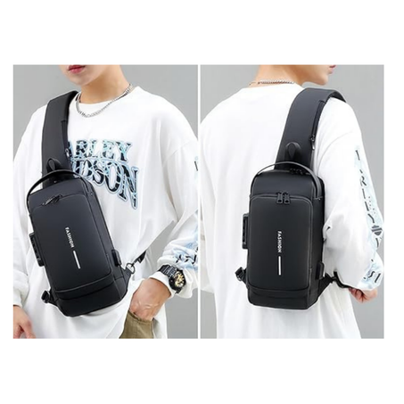 حقيبة كتف مضادة للسرقة للرجال
