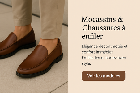 Mocassins & Chaussures à enfiler