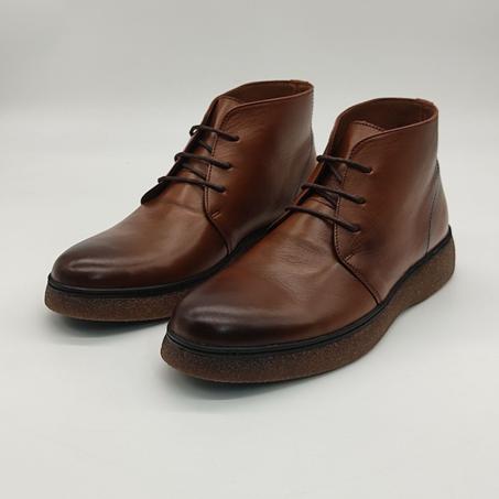 BOOT009 MARRON CUIR