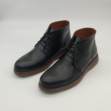 BOOT009 NOIR CUIR
