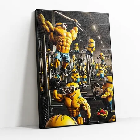 Tableau Minions Gym – Power Workout Edition