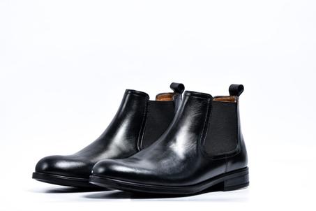 BOOT003 NOIR CUIR