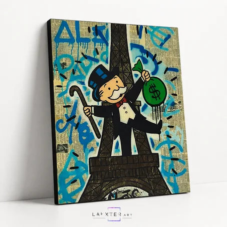 Monopoly Paris Graffiti – Blue Street Edition