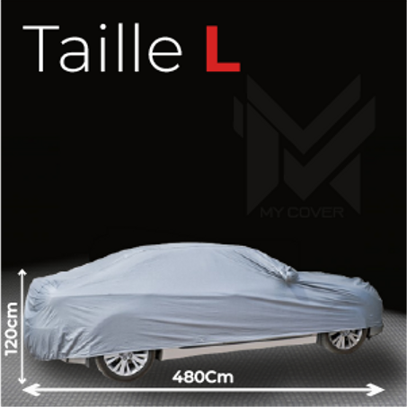 couverture voiture taille L