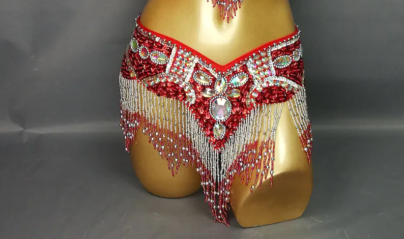 Hand Beaded Belly Dance