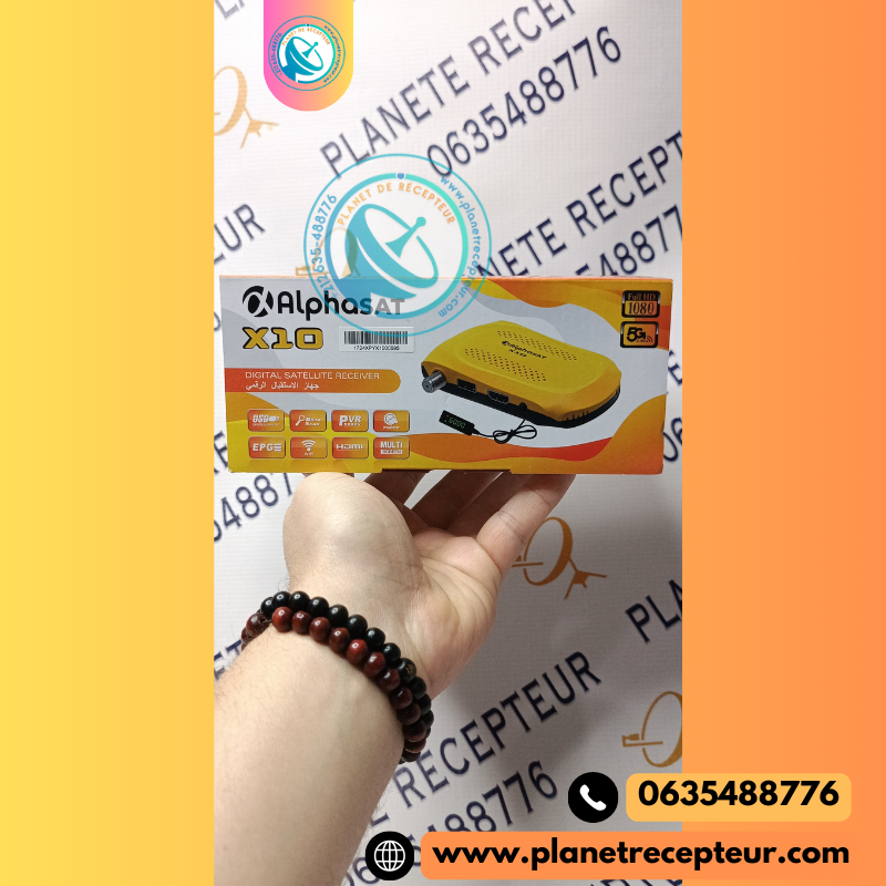Recepteur Decodeur numerique  ALPHASAT X10 Forever 2025 NEW