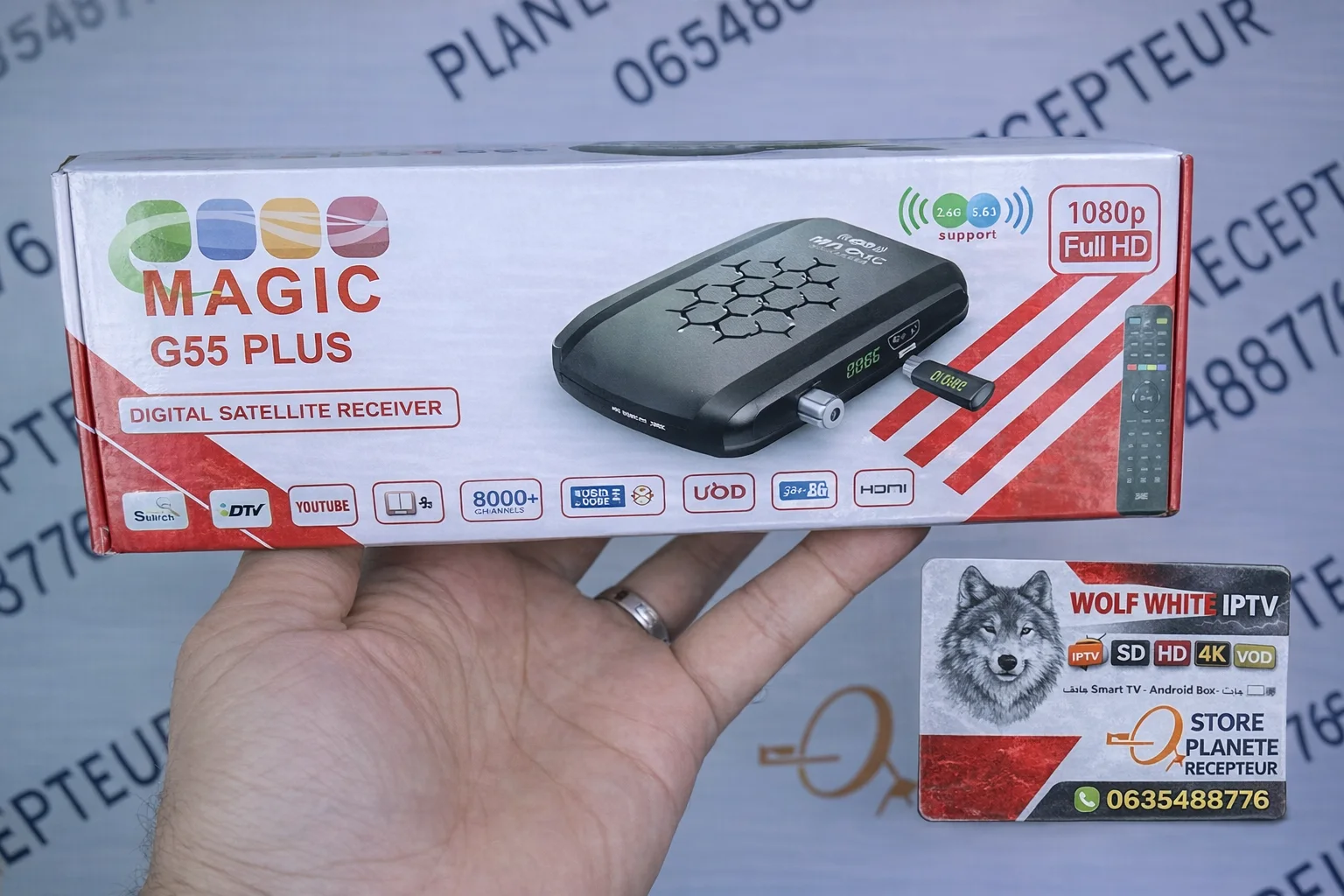 Recepteur Numerique MAGIC G55 PLUS