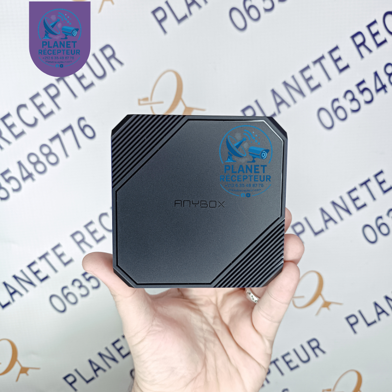 TV BOX ANDROID Anybox A1 Amlogic 2GB/16GB – Box TV 4K UHD avec Dual WiFi et AV1