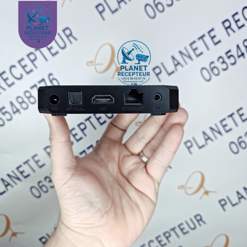 TV BOX ANDROID Anybox A1 Amlogic 4GB/32GB – Box TV 4K UHD avec Dual WiFi et AV1