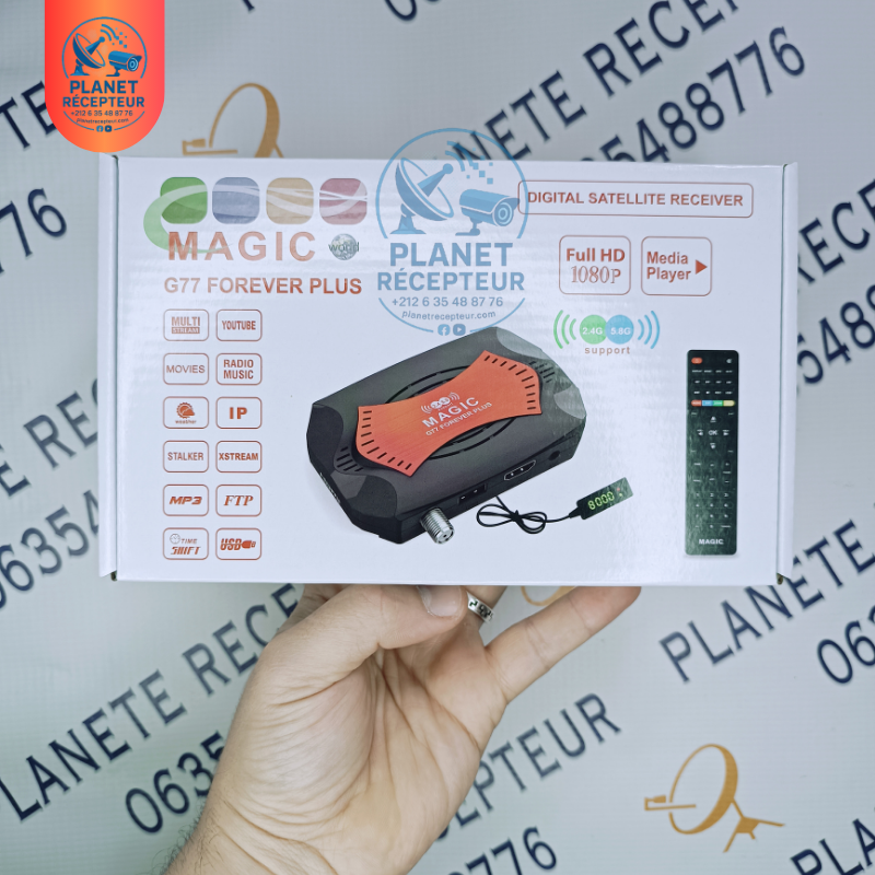 Recepteur Numerique MAGIC G77 PLUS FOREVER