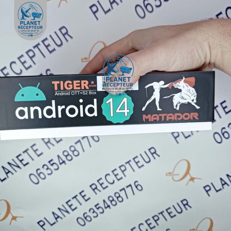 TV Box ANDROID + SATELLITE  Tiger Matador 2025