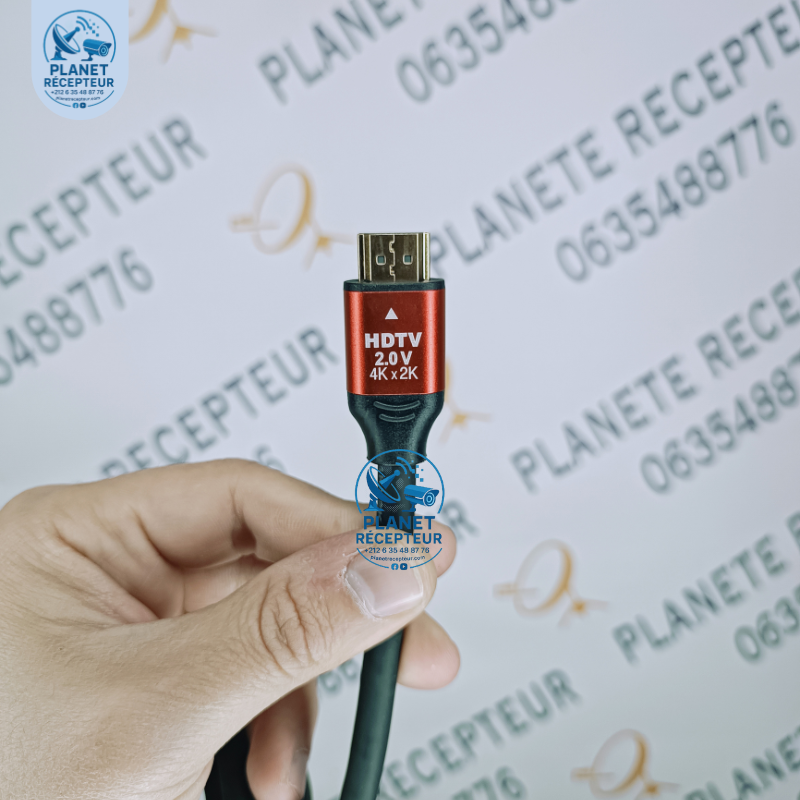 CABLE HDMI PREMIUM 1.5M 4K UHD/HDR 2.0V – HIGH SPEED