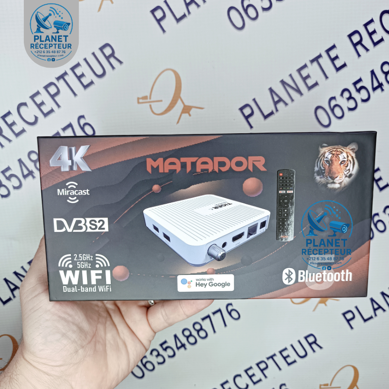TV Box ANDROID + SATELLITE  Tiger Matador 2025