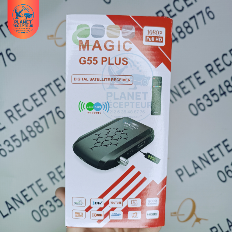 Recepteur Numerique MAGIC G55 PLUS