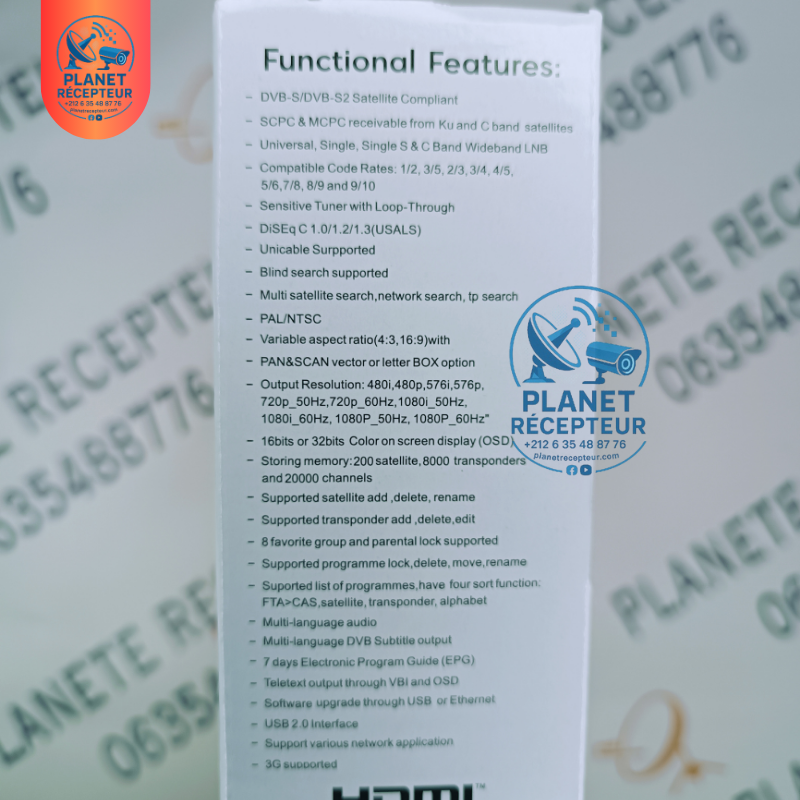 Recepteur Numerique MAGIC G77 PLUS FOREVER