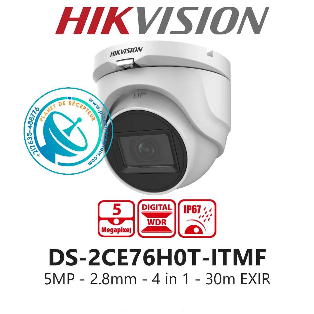 Pack Promotionnel 4 CAMERA 5MP