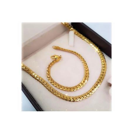 Ensemble collier + bracelet radco en Acier Inoxydable haute qualite