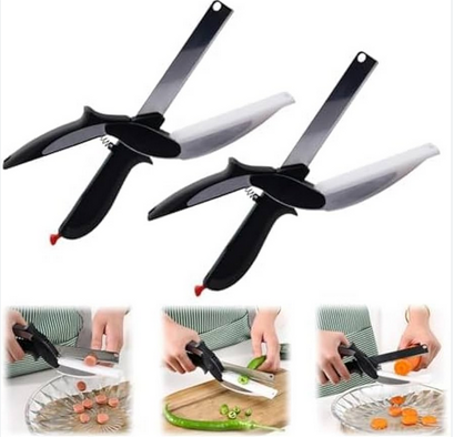 مقص مع سكين زائد توصيل مجاني✅