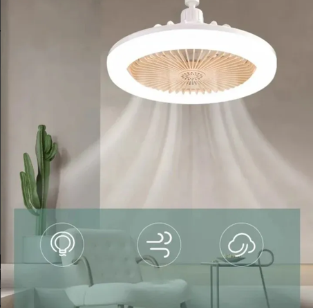 مروحة السقف العصرية بثلاثة إضاءات و تقنية التحكم عن بعد ⭐⭐⭐⭐