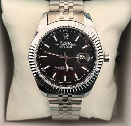 ROLEX tableau noir + packaging simple