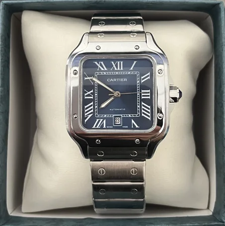 CARTIER tableau bleu +packaging simple