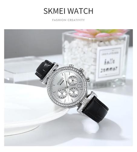 ساعة SKMEI الاصلية النسائية الفاخرة - لمسة من الأناقة والتميز