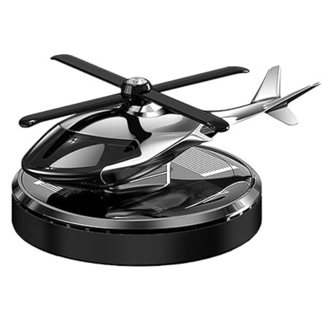 معطر جو للسيارة يعمل بالطاقة الشمسية بطراز الهليكوبتر