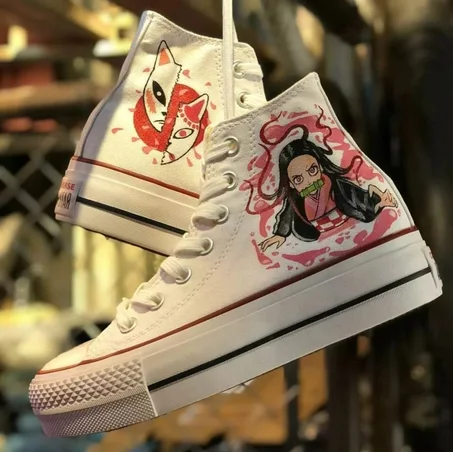 CONVERSE ALL STAR "DS×Nezuko" Custom