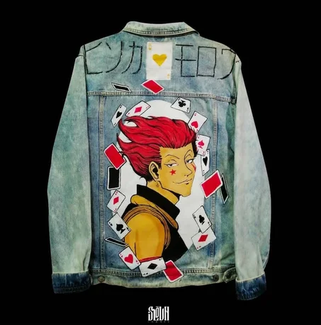 "Hisoka×HXH" Custom Denim Jacket